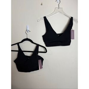 2-Kindred Bravely Sublime Nursing Bra, Wireless Adjustable Crossover, Maternity